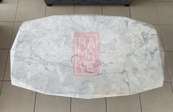 Mesa Centro Y de Cuadrado - Cubierta Corte Diamante 120X70 cm.